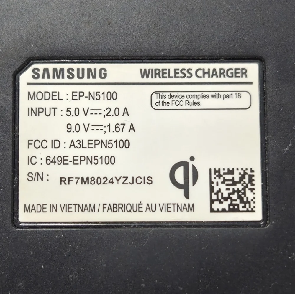 Samsung Fast Charge Wireless Charging Stand (2018 Edition)